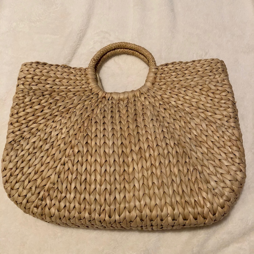 Talbots Straw Tote